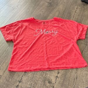 Disney 'Merry' Graphic T-Shirt Small